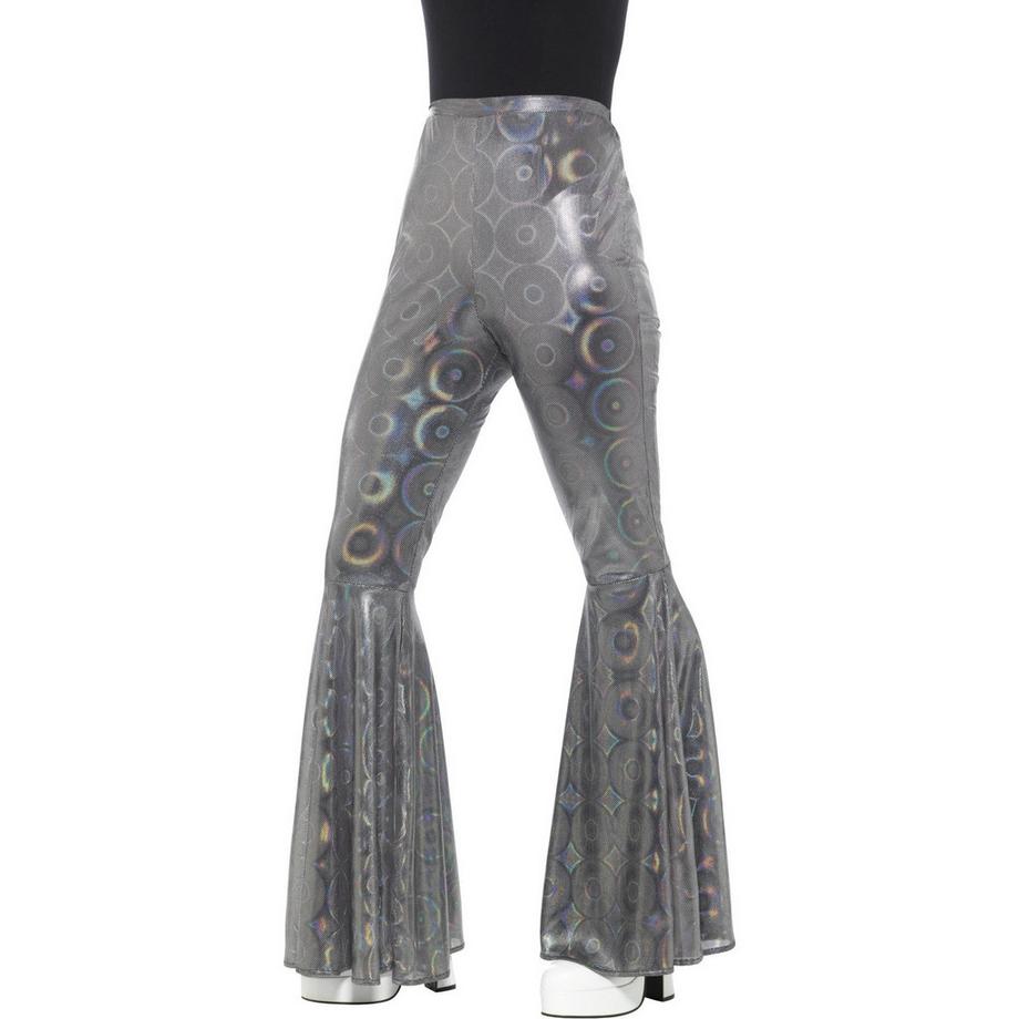 70s Disco Pantalone Iridescente A Campana