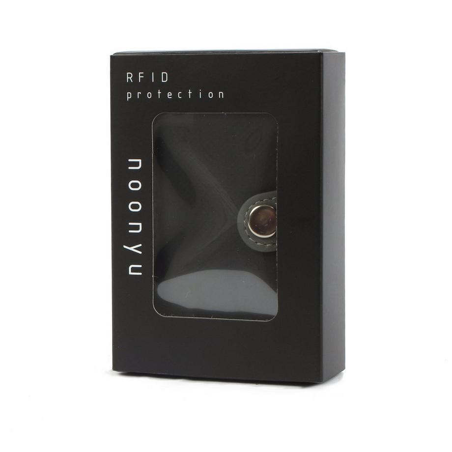 Margelisch Single Leather Deepblack Mini Portafoglio  