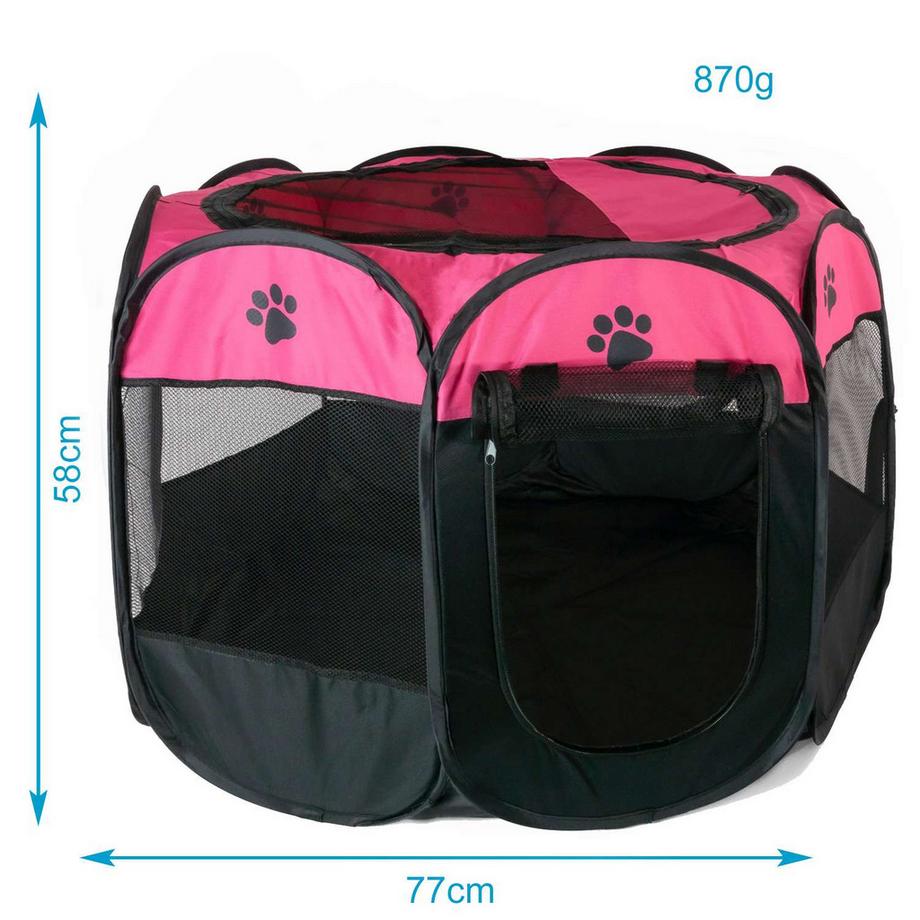 Intirilife  Parc Pour Animaux De Compagnie, Tente De Jeu 