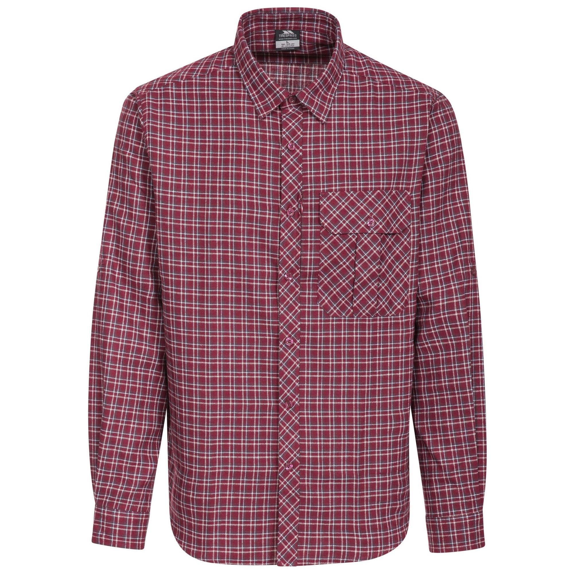 Image of Snyper Hemd Herren Rot Bunt M