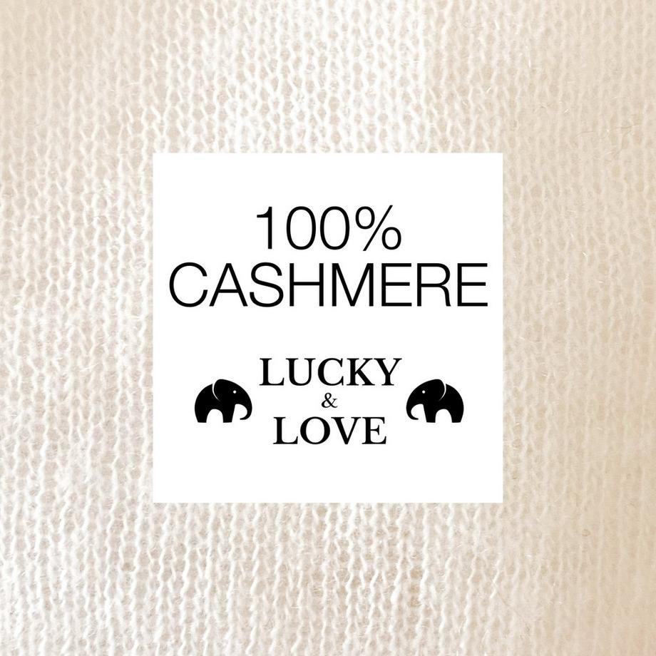 LUCKY & LOVE Valeré Écharpe Cachemire Premium  