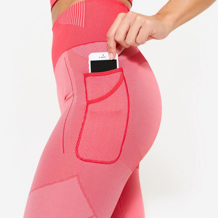 DOMYOS  Leggings  Seamless Hohe Taille 