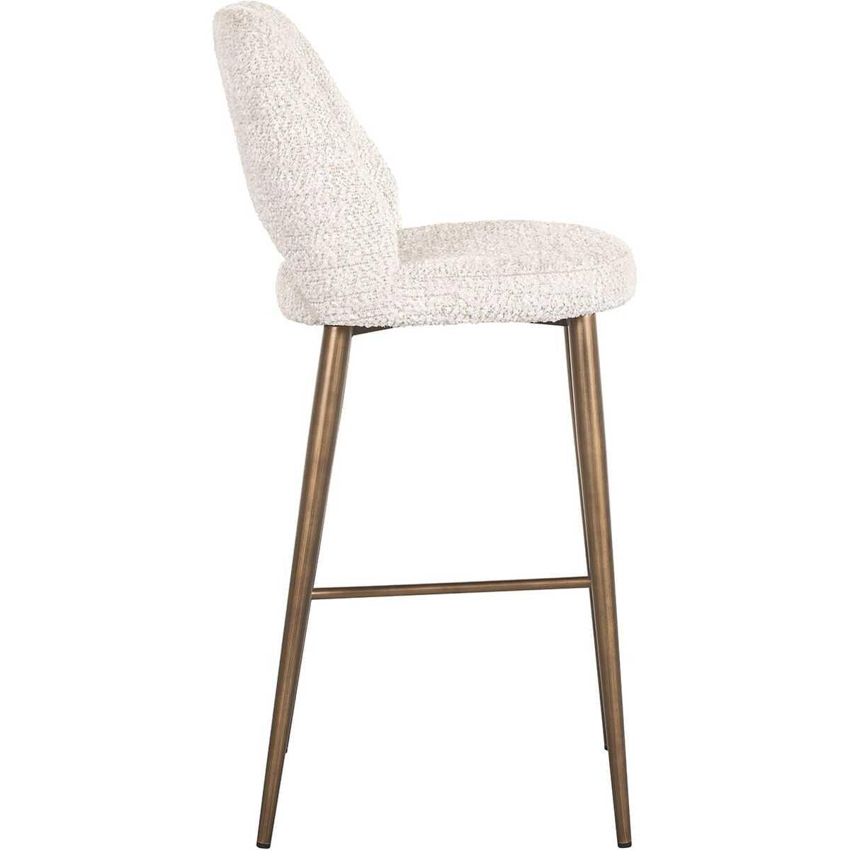 mutoni Chaise de bar Delphine lovely cream  