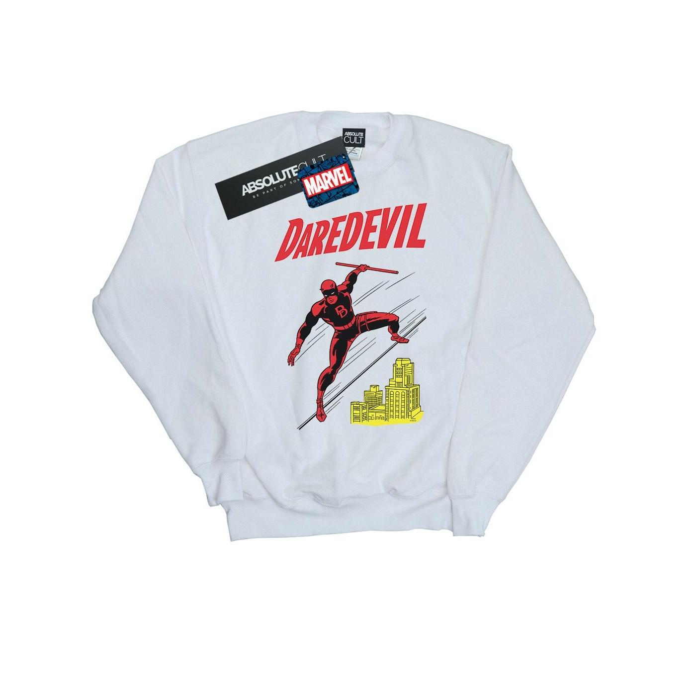 Image of Daredevil Rooftop Sweatshirt Damen Weiss S