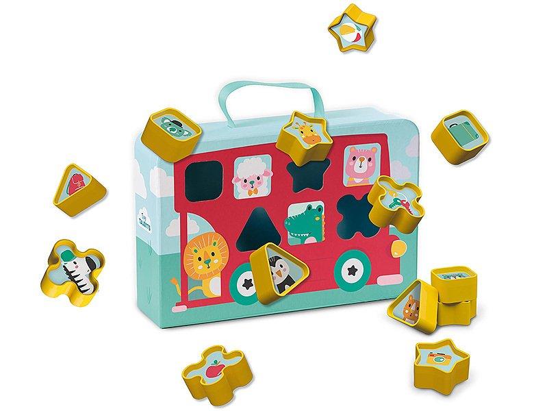 Image of SES Tiny Talents Formsortierer Koffer Bus