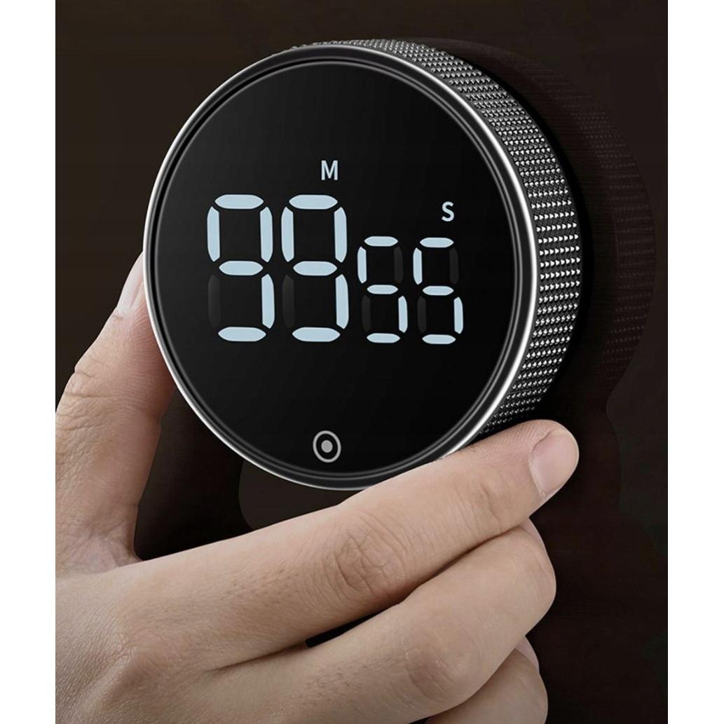 Ruhhy Cloche à œufs numérique avec chronomètre - Minuteur de cuisine - LED  