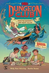 D&D Dungeon Club. Monster bekämpft man nicht allein Knox Ostertag, Molly; Bouma, Xanthe (Illustrationen); Lange, Maxi (Übersetzung) Couverture rigide 