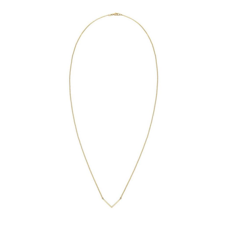 Elli  Halskette V-Kette Geo Minimal Basic 