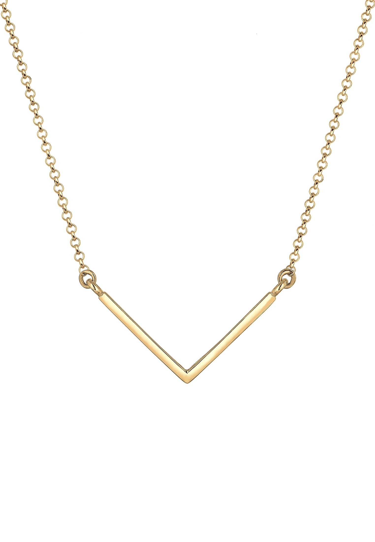 Elli  Collier Femme Pendentif Triangle Tendance 