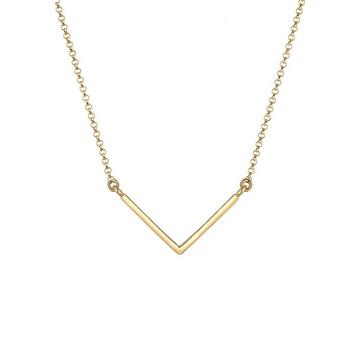 Collier Femme Pendentif Triangle Tendance