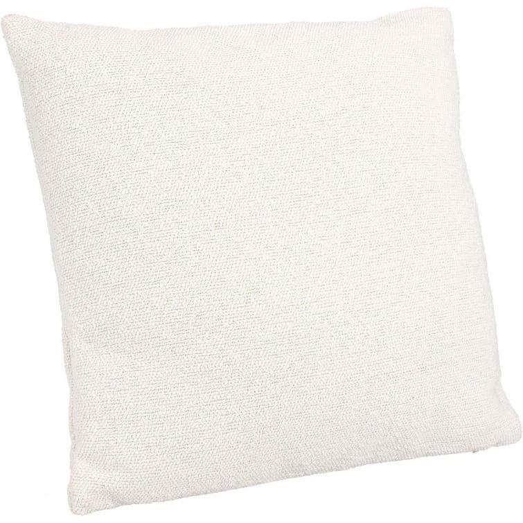 mutoni Coussin Teddy blanc 45x45  