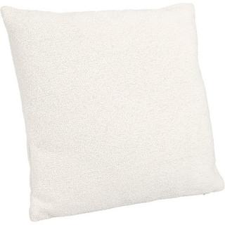 mutoni Coussin Teddy blanc 45x45  