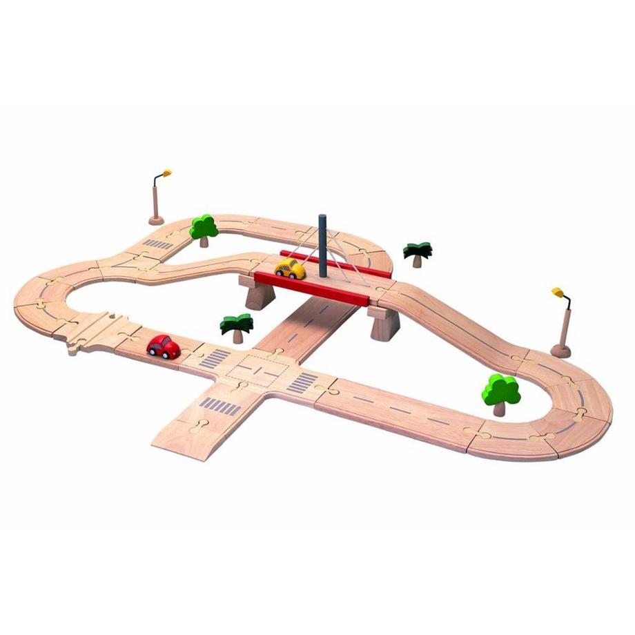 Plantoys  Plan Ci Holz Spielstadt Straßenset Deluxe 