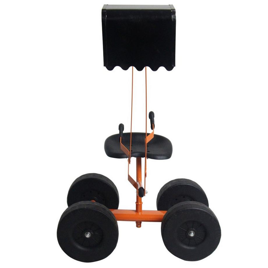 Northio  Sitzbagger mit Schaufel Kinderbagger aus Metall Sandbagger zum Aufsitzen für Kinder ab 3 J. Orange 