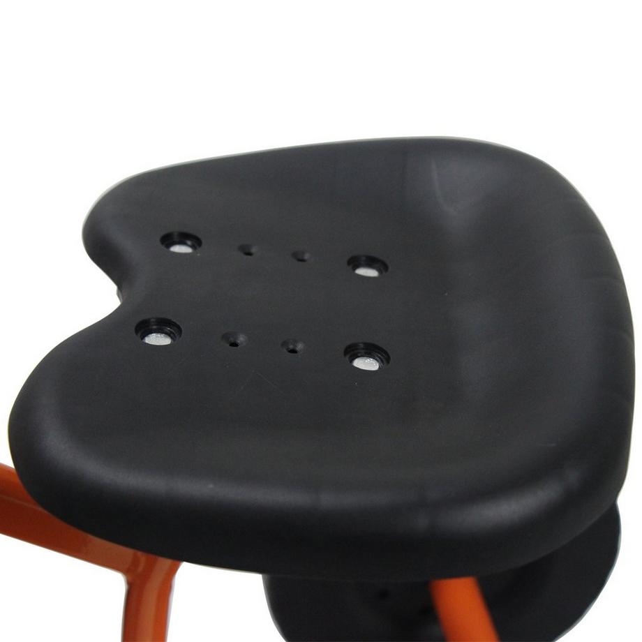 Northio  Sitzbagger mit Schaufel Kinderbagger aus Metall Sandbagger zum Aufsitzen für Kinder ab 3 J. Orange 