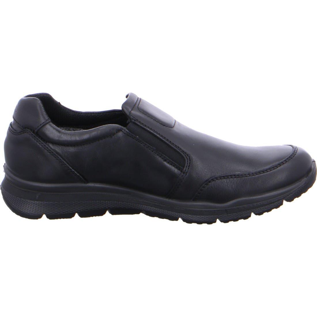 Image of Benjo - Leder Loafer Herren Schwarz 44