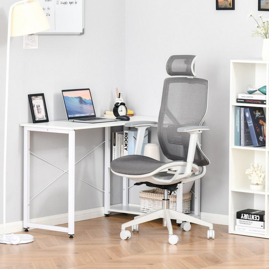 Northio Chaise De Bureau Chaise De Bureau Chaise Pivotante Chaise De Jeu Avec Appui-Tête Coussin Lombaire Accoudoir 3D 3 Niveaux Roues Pivotantes À 360° Réglable En Hauteur Ergonomique  