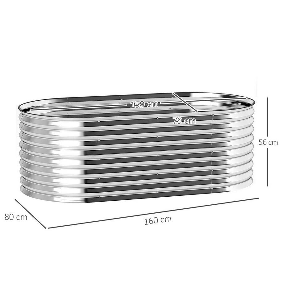 Outsunny Lit surélevé  