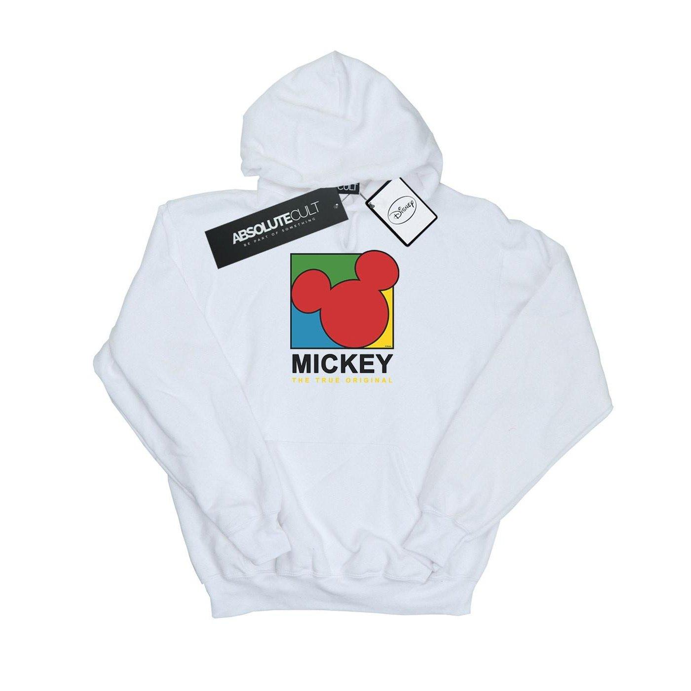Image of Mickey Mouse True 90s Kapuzenpullover Jungen Weiss 140/146