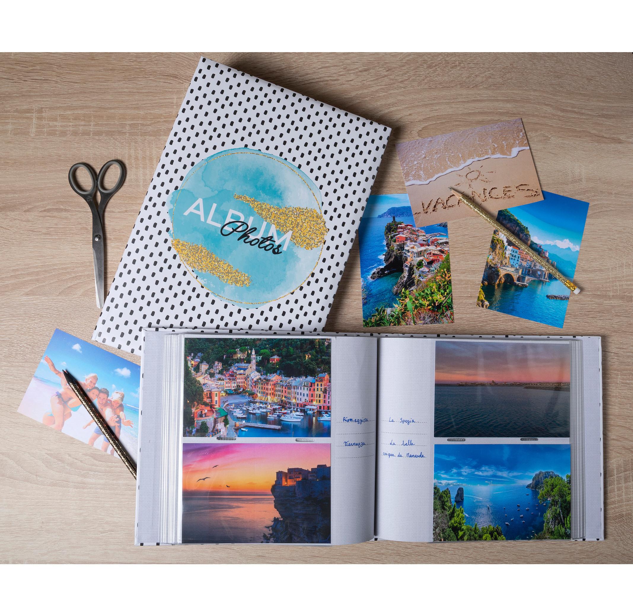 Exacompta Album con bustine 300 foto 22,5x32,5cm - x 6  