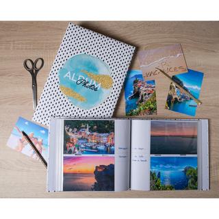 Exacompta Album con bustine 300 foto 22,5x32,5cm - x 6  