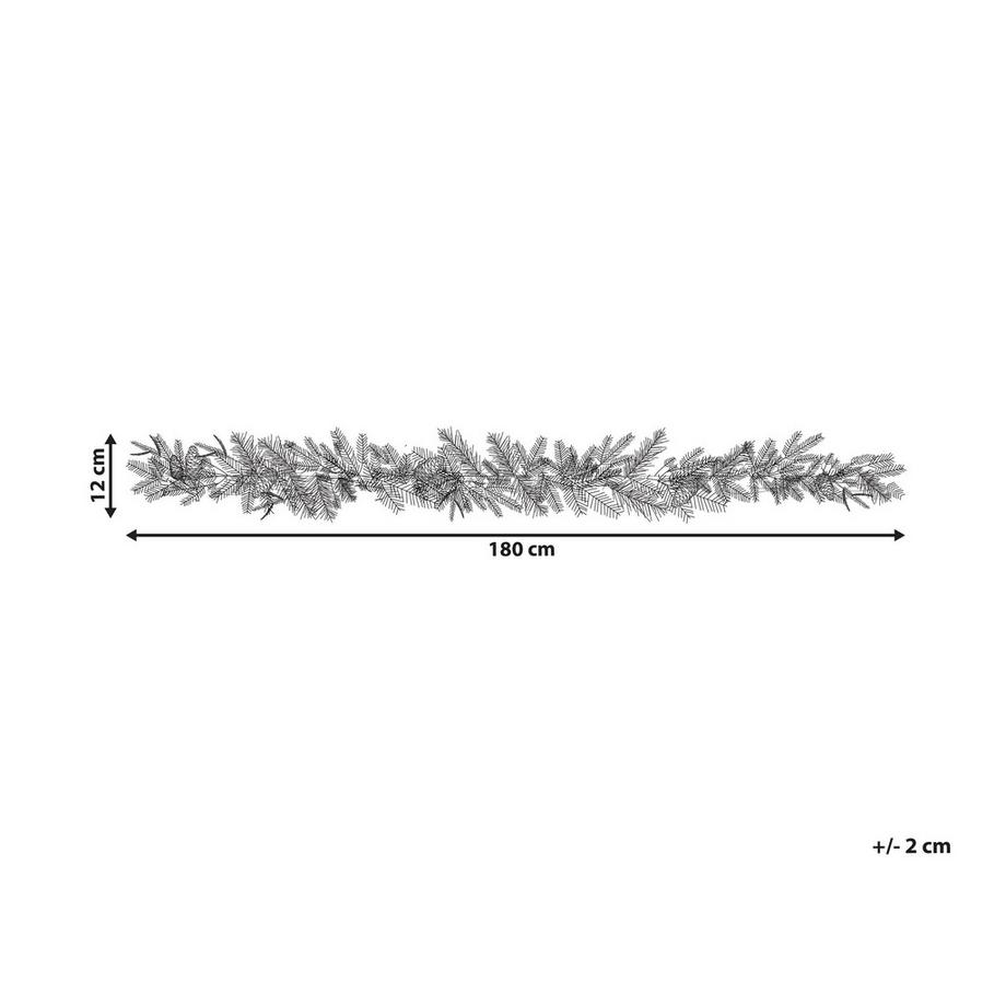 Beliani  Girlande aus PVC Klassisch WHITEHORN 