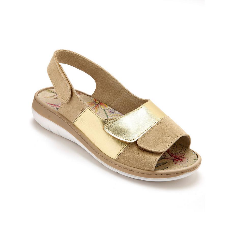 Pédiconfort  sandali da donna con velcro 