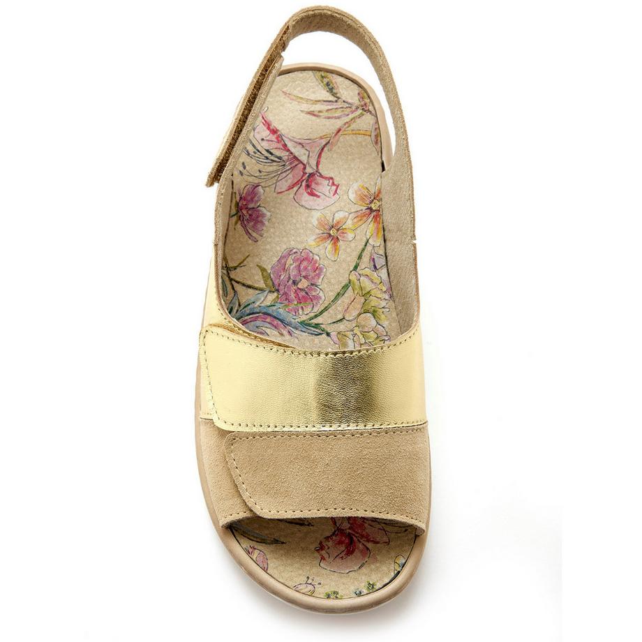 Pédiconfort  sandali da donna con velcro 
