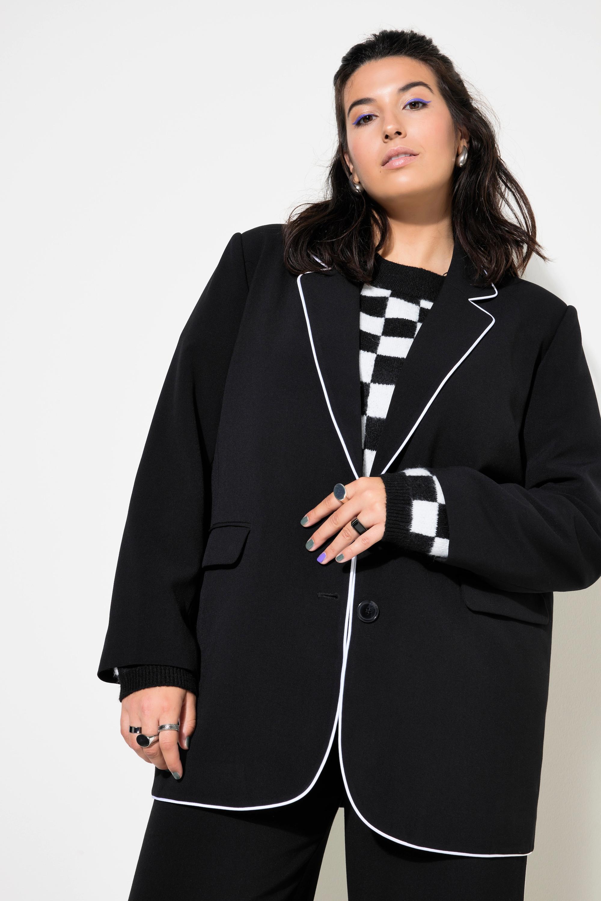 Studio Untold  Blazer dal taglio oversize con bordura 