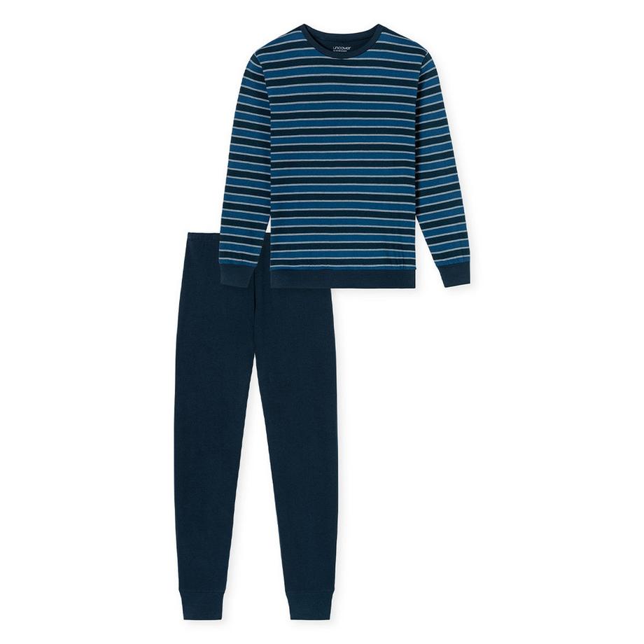 Uncover by Schiesser Pigiama Basic a Righe  