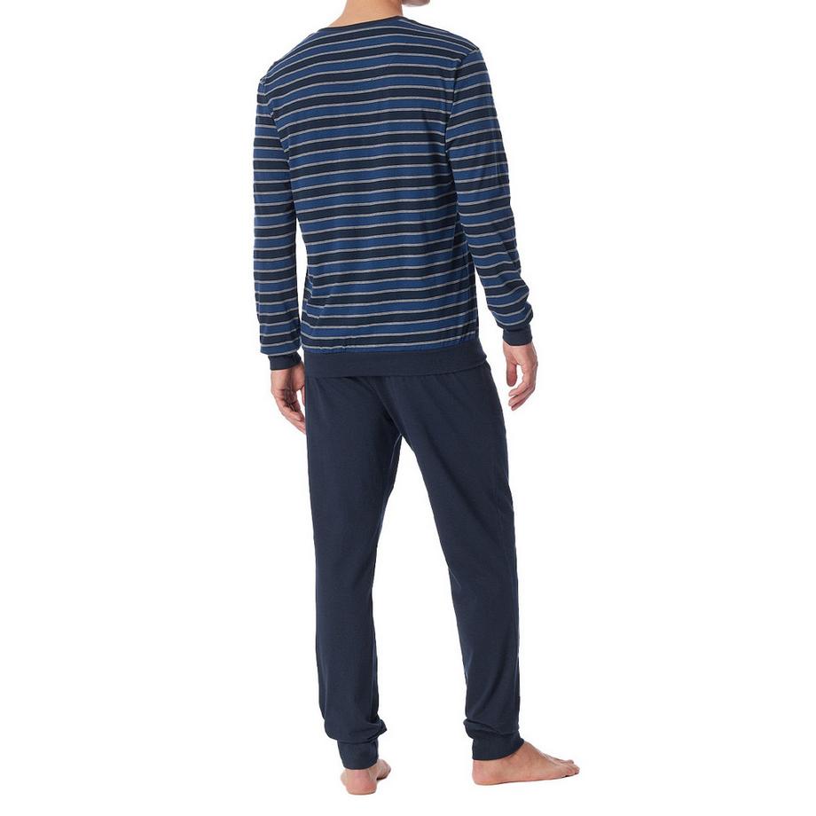 Uncover by Schiesser Pigiama Basic a Righe  