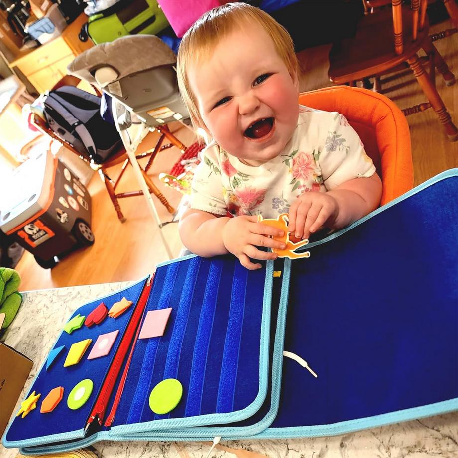 Activity-board  Busy Board Kleinkind-Aktivitätsbrett Auto-Flugzeug-Reisespielzeug 