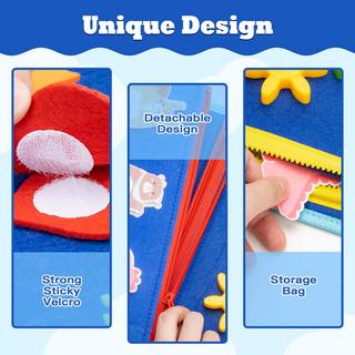 Activity-board  Busy Board Kleinkind-Aktivitätsbrett Auto-Flugzeug-Reisespielzeug 