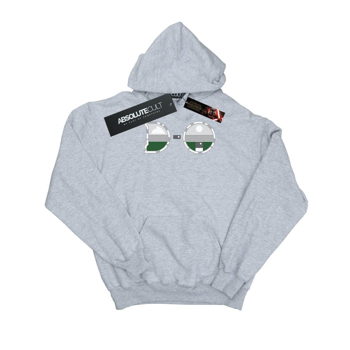 Image of The Rise Of Skywalker Do Logo Kapuzenpullover Damen Grau XL