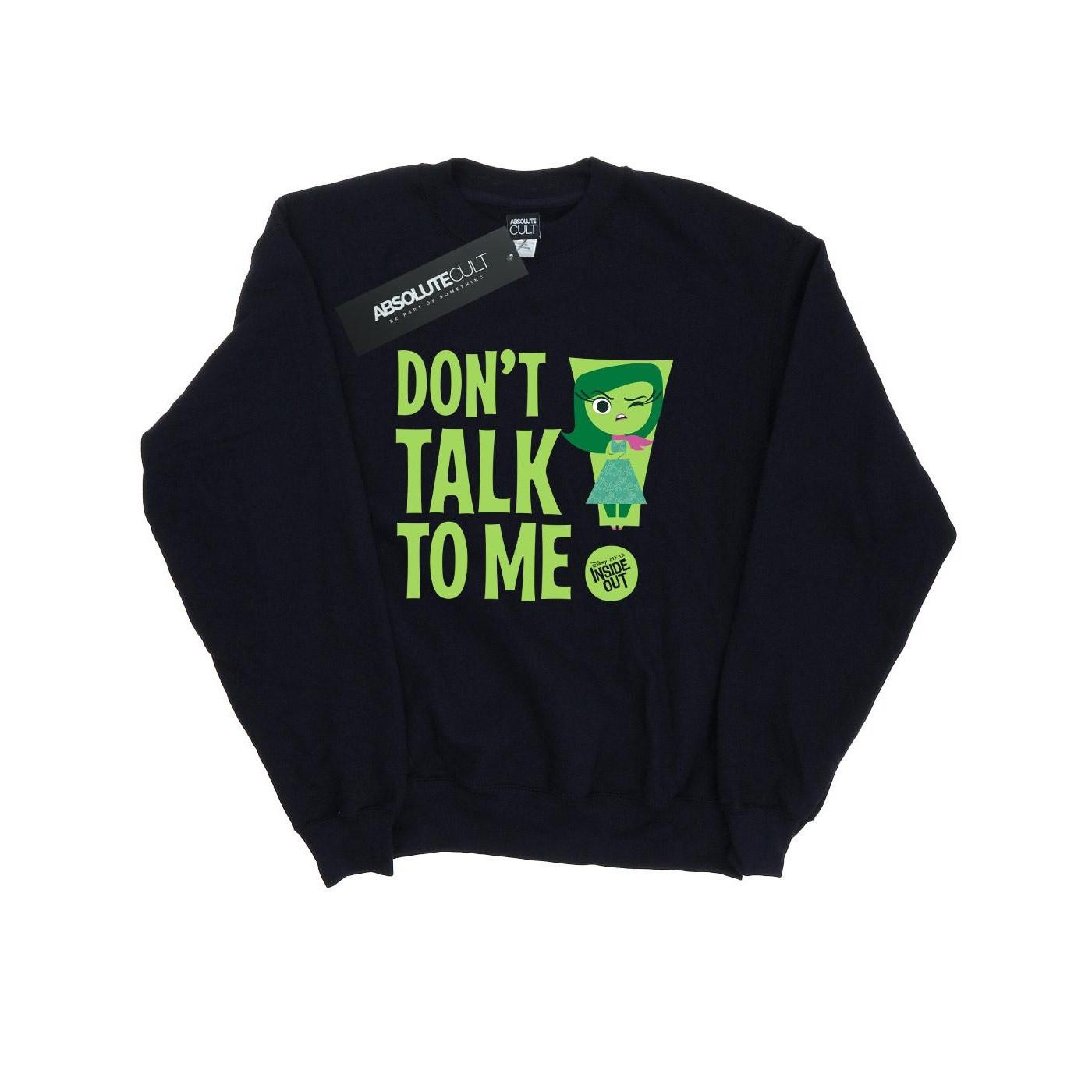 Image of Inside Out Dont Talk To Me Sweatshirt Damen Schwarz XL