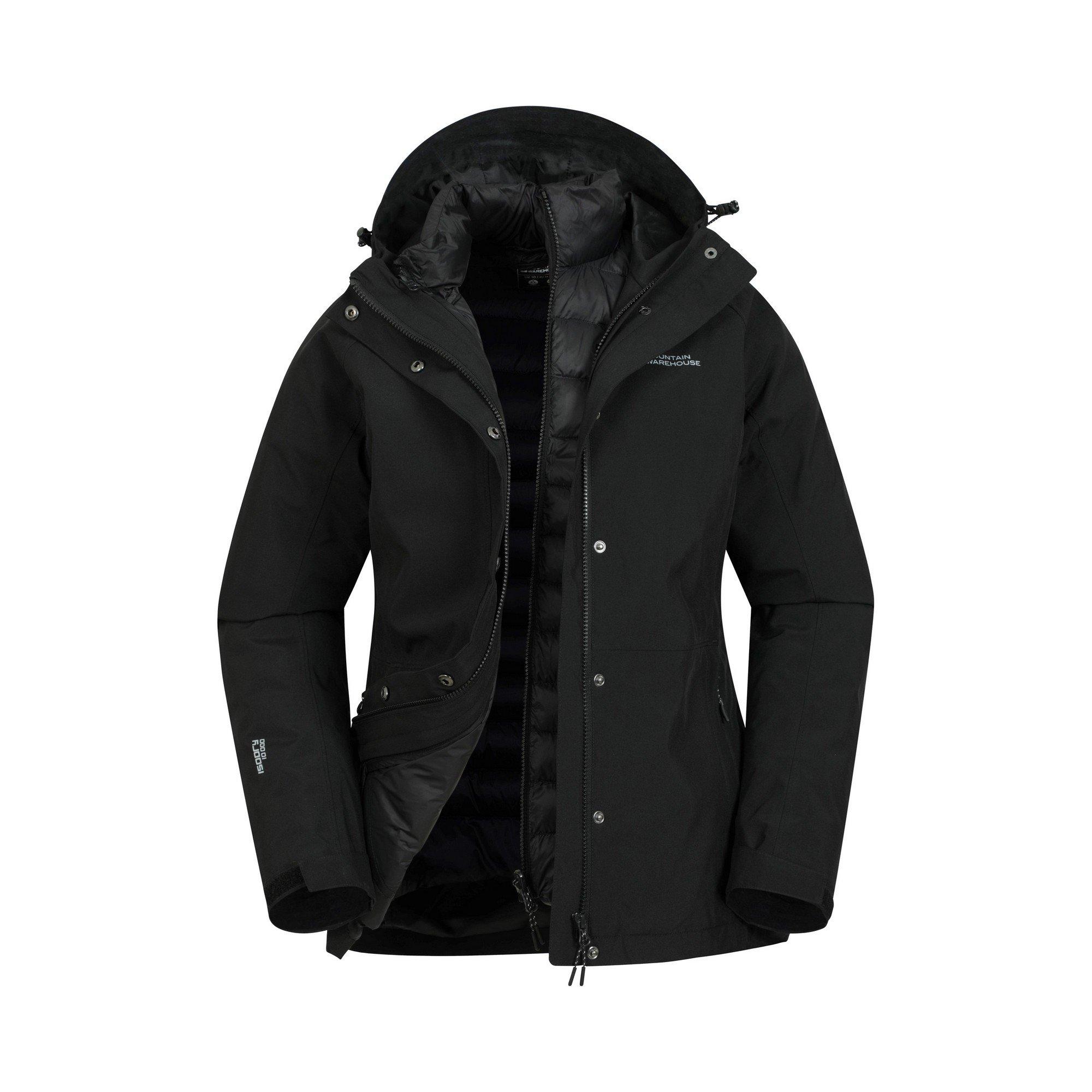 Image of Alaskan Steppjacke Damen Schwarz 38