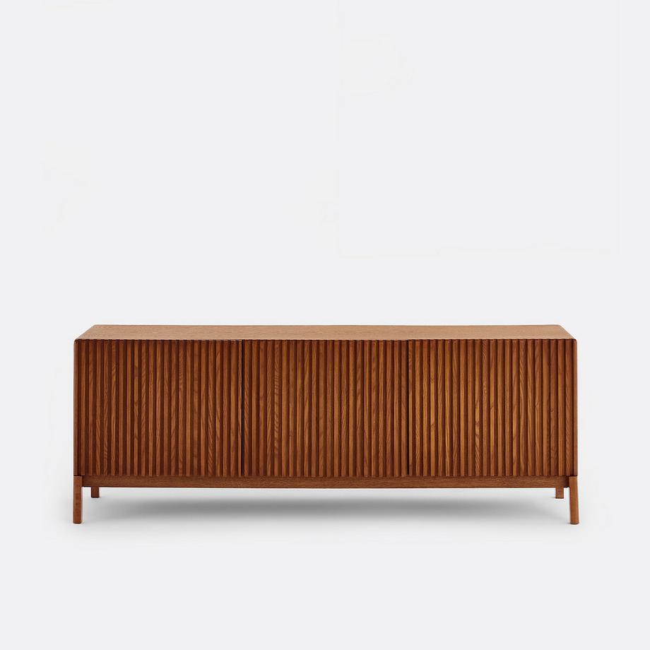 La Redoute Intérieurs Meuble TV 3 portes 160 cm NEOTTIE  