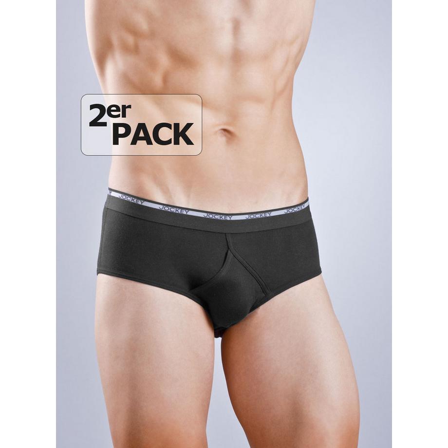 JOCKEY Modern Classic Y-Front Brief 2er Pack  