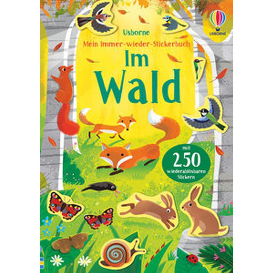 Usborne  Mein Immer-wieder-Stickerbuch: Im Wald 