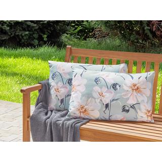 Beliani Gartenkissen 2er Set aus Polyester Modern APRICALE  