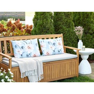 Beliani Gartenkissen 2er Set aus Polyester Modern APRICALE  