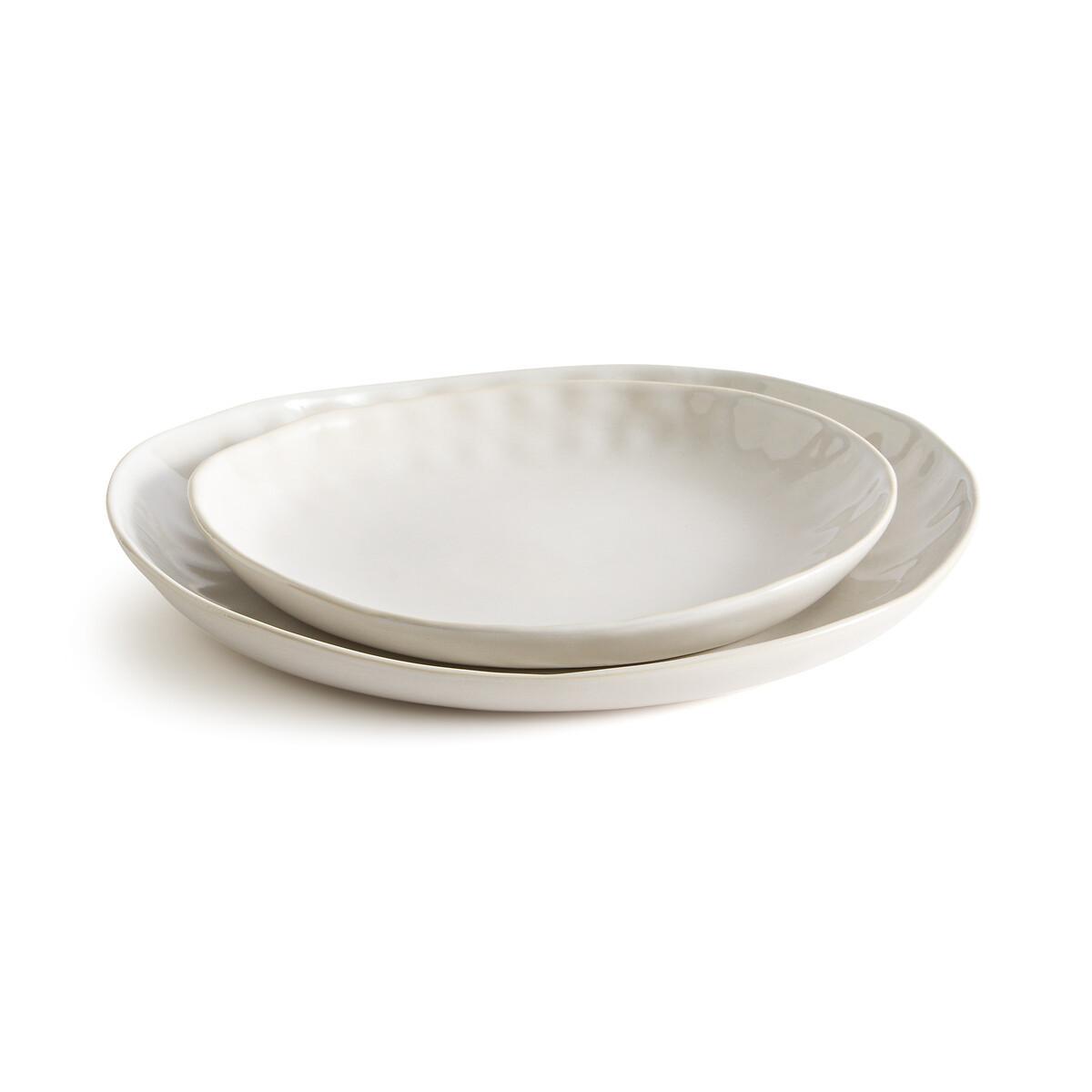 La Redoute Intérieurs 4er-Set Dessertteller Cream  