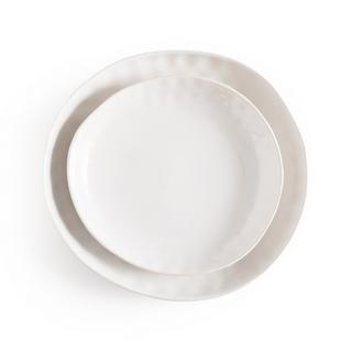 La Redoute Intérieurs 4er-Set Dessertteller Cream  