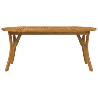 VidaXL Table de jardin bois d'acacia  