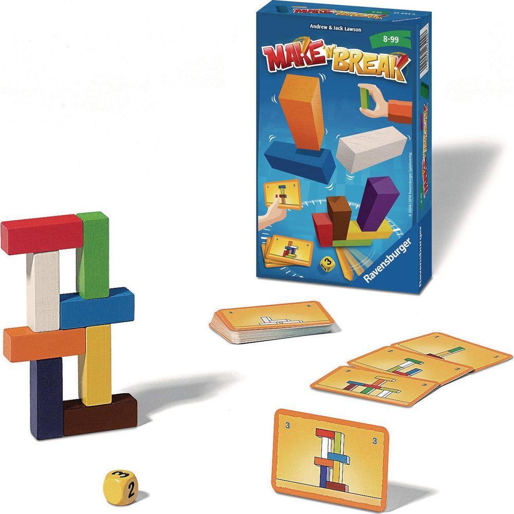 Ravensburger  Ravensburger Make' n' Break Gioco da tavolo Abilità motoria fine (destrezza) 