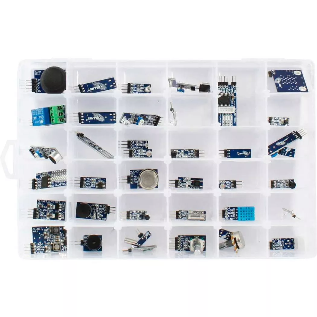 Allnet 4duino_40in1_Kit1 Sensorkit 1 Set Passend für (Entwicklungskits): Arduino