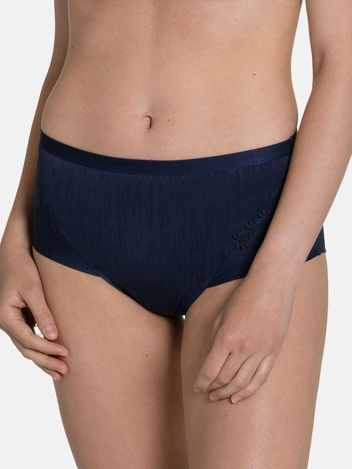 Image of Slip Mit Hoher Taille Gracia Damen Blau 40