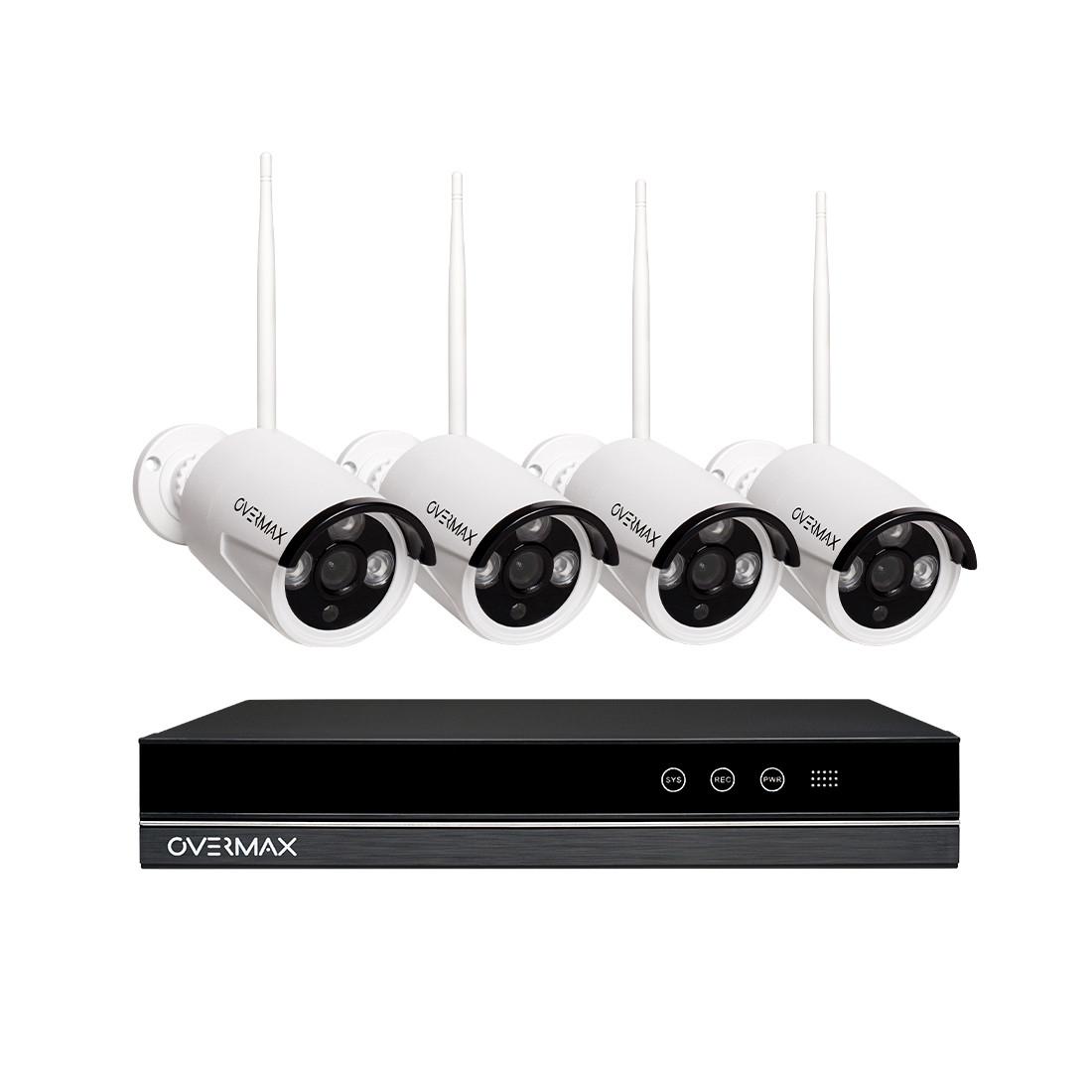 Overmax  Camspot NVR 4.0 Netzwerkkameraset mit Recorder 