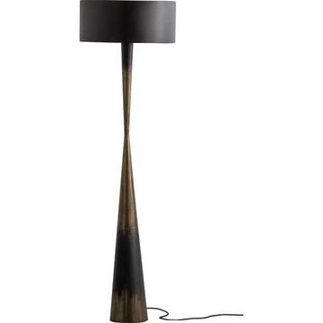 Lampadaire Blackout II métal laiton noir