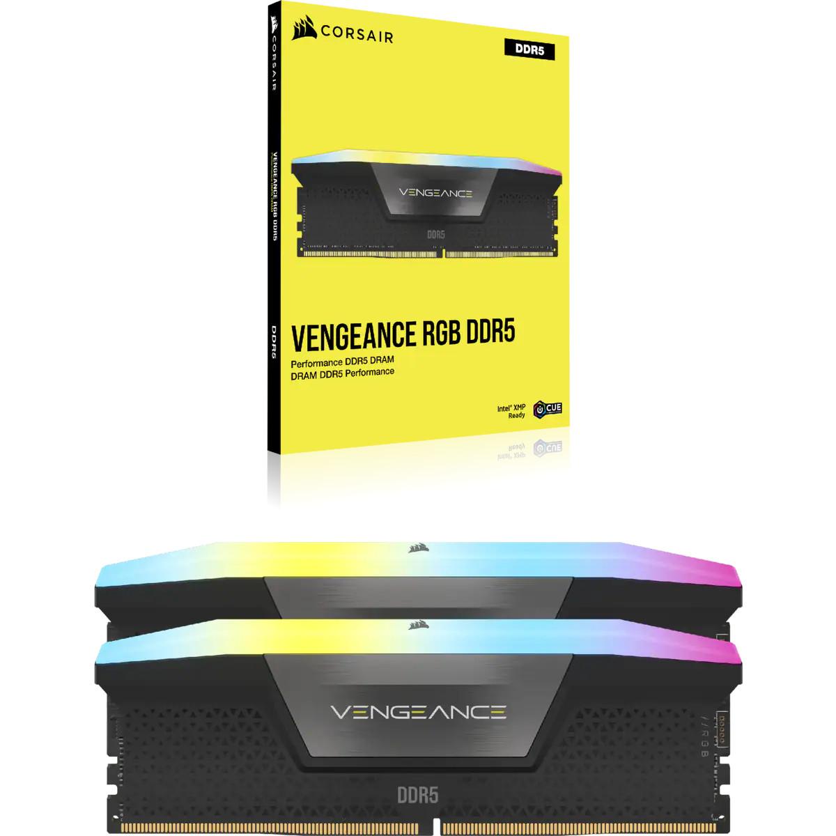 Corsair  Vengeance RGB CMH32GX5M2X7200C34 Speichermodul 32 GB 2 x 16 GB DDR5 7200 MHz 